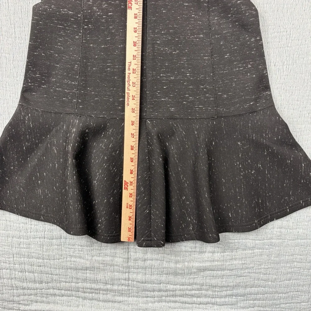 Sea New York Womens Black Speckled Ponte Knit‎ Fit & Flare Dress Size 6 EUC! - Picture 9 of 11